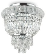 Plafoniera eleganta design clasic DUBAI PL3 CROMO 207162