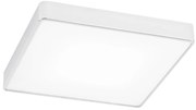 Plafoniera LED patrata design slim ONTARIO 25cm alba