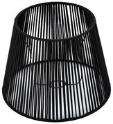 Abajur de exterior cu frânghie neagră IP54 40/28/30 - Jayla