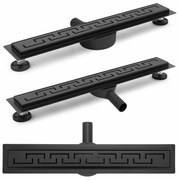 Rigola dus Greek Pro negru mat 90