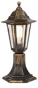 Lampă de exterior aur antic 42 cm IP44 - New Haven
