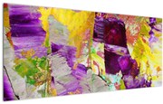 Tablou cu abstracție - pictura (120x50 cm)