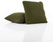 Huse care se întind foarte bine NIAGARA verzi feţe de pernă 2 buc (40 x 40 cm)