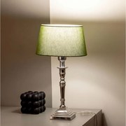 BRILAGI - Lampă de masă CERIA 1xE27/60W/230V Ø 25 cm argintie/verde