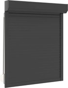 vidaXL Obturator rulant Antracit 100 x 120 cm Aluminiu și Poliuretan