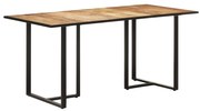 vidaXL Masă de bucătărie, 160 cm, lemn de mango nefinisat