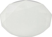 Plafonieră LED dimabilă HEX LED/72W/230V 3000-6000K Ø 50 cm albă + telecomandă