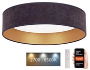 Plafonieră LED dimabilă Brilagi VELVET SMART LED/24W/230V Wi-Fi Tuya + telecomandă