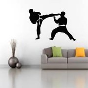 Sticker perete Siluete Karate