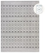 Covor gri lavabil din janilie 80x160 cm Jhansi – Flair Rugs