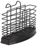 Uscător de tacâmuri Rosberg R53003D, 20.7x9.5x15.2 cm, negru mat