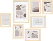 Set rame foto de perete MURAL, 7 rame de diferite dimensiuni