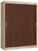Dulap de haine Cosimo (Stejar sonoma + wenge). 1069439