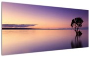 Tablou cu nivelul apei la răsăsrit de soare (120x50 cm)