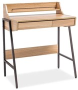Birou MDF/stejar B-168 maro inchis