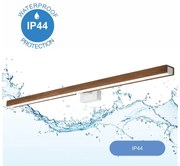 Aplică LED pentru oglindă Brilagi WOODY MIRROR LED/15W/230V IP44 stejar/alb
