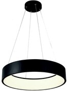 Lustră LED pe cablu LED/30W/230V 3000K d. 45 cm negru