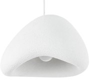 Lustra suspendata design decorativ Cloud alb 30cm