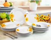 BANQUET Banquet set farfurii din porţelan SUNNY 18 buc