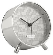 Karlsson 6004SI ceas cu alarmă design argintiu,diametru 11 cm
