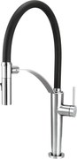 🚰 Baterie bucătărie CORDA, cu pipă flexibilă și 2 funcții, finisaj cromat – Cod BRC_072M