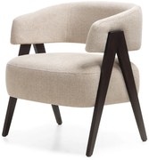 Fotoliu design bej MIZU