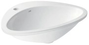 Lavoar baie incastrat alb 59 cm, asimetric, Hansgrohe Axor Massaud