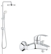 Sistem dus Grohe New Tempesta 210+baterie cada Eurosmart- (26381001, 33300002)