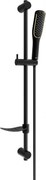 Mexen DF49 set de duș glisant, negru - 785494582-75