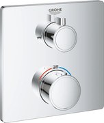Grohe Grohtherm baterie cadă-duș ascuns cu termostat StarLight Chrome 24080000