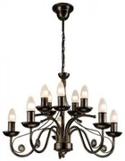 Lustra clasica 10 becuri E14 Donato 22499 Lamkur