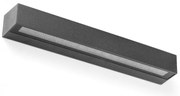 Aplica LED de exterior ambientala design modern IP65 DORO-28 gri inchis