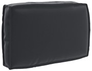 vidaXL Set de perne pentru palet 2 pcs Negru 60 x 60 x 12 cm