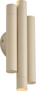 Lampă de perete retro bej cu 3 lumini - Pipes