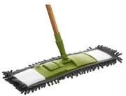 Mop plat 5FIVE, coada bambus 1.2 m, mop 43 x 12 cm