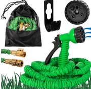 Furtun de grădină extensibil cu pulverizator multifuncțional - 15 m