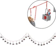 Calendar advent atarnat BAGLANDER 5 m, gri