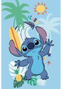 Disney Lilo și Stitch Summer pătură de fleece 100x150cm