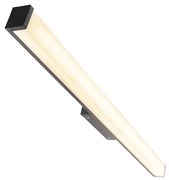 Lampa de perete modernă pentru baie neagră 92 cm IP44 - Cascada