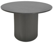Masa Bucatarie/Dining Rotunda Karumma MDF Negru 120x76cm