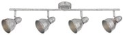 Lustra 4 spoturi design industrial THELMA argintiu antic 5389 RX