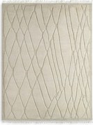 Covor design LUX din lana din Noua Zeelanda, Coralie Ivory 400x300cm