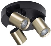 Spot Kanlux 38963 LAURIN 3xGU10/10W/230V alamă/negru
