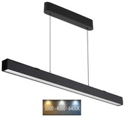 Lustră LED pe cablu LED/40W/230V 3000/4000/6400K negru