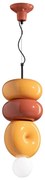 Lustra retro realizata manual din ceramica Bumbum