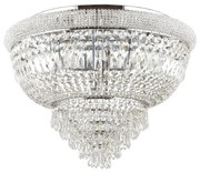 Plafonieră de cristal Ideal Lux DUBAI 24xE14/28W/230V d. 78 cm crom