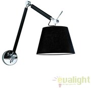 Aplica perete directionabila design modern ZYTA S neagra