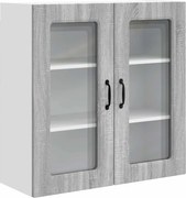 vidaXL Dulap de bucătărie Kalmar Gri Sonoma 80 x 31 x 80 cm