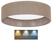 Plafonieră LED Brilagi VELVET LED/24W/230V 3000/4000/6400K maro