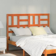vidaXL Întăritură de pat cu headboard Maro ceruit 145.5 x 4 x 104 cm